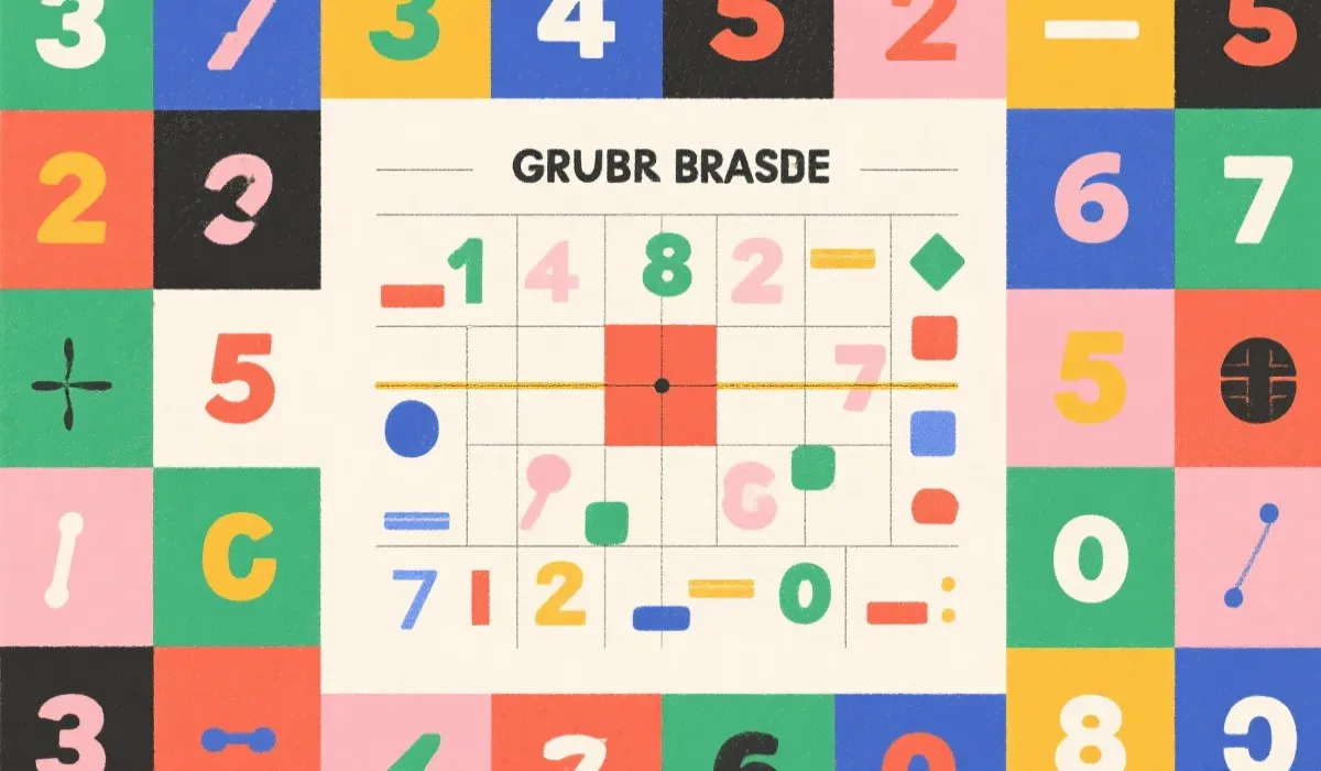 概率网格与号码分布示意